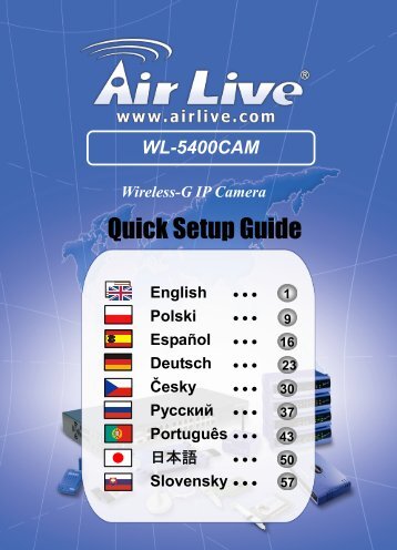 Quick Setup Guide - AirLive