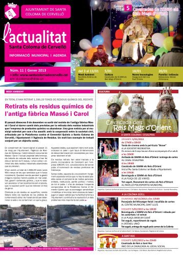 L'Actualitat de Gener de 2013 - Ajuntament de Santa Coloma de ...