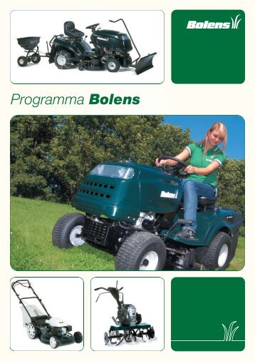 Programma Bolens - Lozeman Tuinmachines Elst B.V.