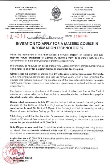 Download pdf files - Université de Yaoundé I