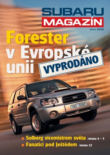 Podzim 2002 - Subaru Brno