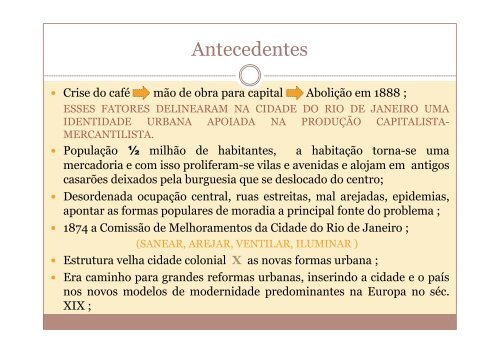 Ecletismo e a Arquitetura de Ferro - Histeo.dec.ufms.br