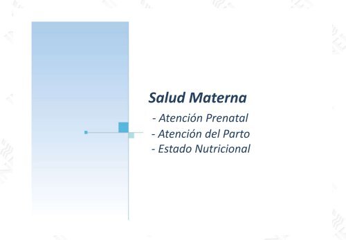 resultados de la encuesta demográfica y de salud familiar endes ...