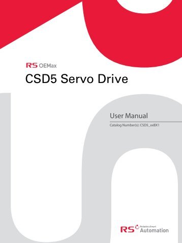 CSD5 Servo Drive