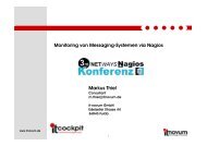 Monitoring von Messaging-Systemen via Nagios Markus ... - netways