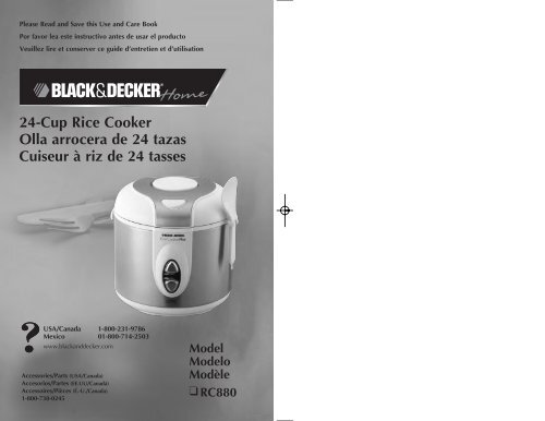 Olla Arrocera de 3 tazas Black & Decker – Do it Center