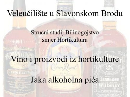 prirodna jaka alkoholna piÄa - VUSB