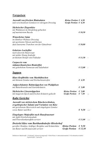 Speisekarte GewÃÂ¶lberestaurant.pdf - Schlosshotel Klaffenbach