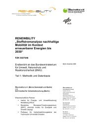 RENEWBILITY â€žStoffstromanalyse nachhaltige MobilitÃ¤t im Kontext ...