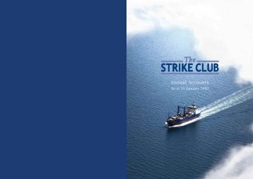 Annual Accounts - The Strike Club
