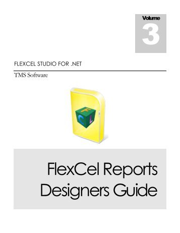 FlexCel Reports Designers Guide - TMS Software