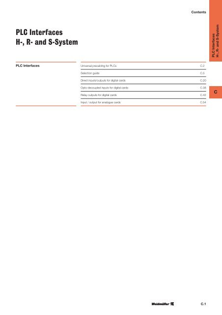 Electronics Interface units and PLC solutions