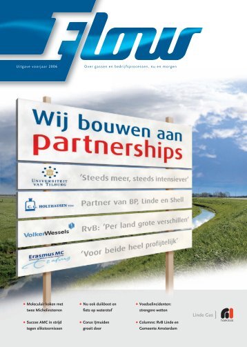 Flow magazine voorjaar 2006 - Linde Gas Benelux