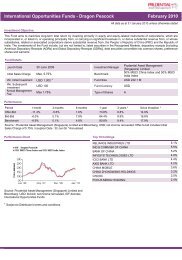 International Opportunities Funds - Dragon Peacock ... - MetLife Alico