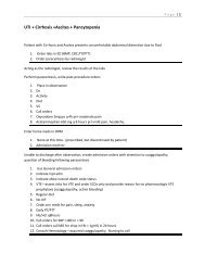 UTI + Cirrhosis +Ascites + Pancytopenia