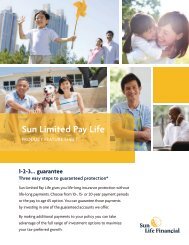 Sun Limited Pay Life - Sun Life Financial