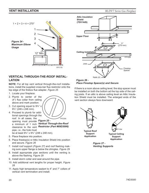 Manual - Unvented Gas Log Heater or Vented Decorative Appliance