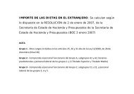 IMPORTE DE LAS DIETAS EN EL EXTRANJERO: Se calculan ... - ictp