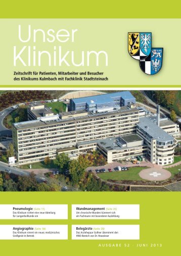 fachklinik stadtsteinach - Klinikum Kulmbach