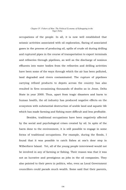 Contending Issues in the Niger Delta Crisis of Nigeria - Journal of ...