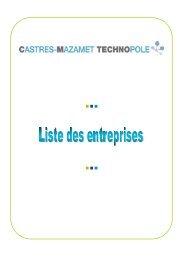 E-mail - Castres Mazamet Technopole