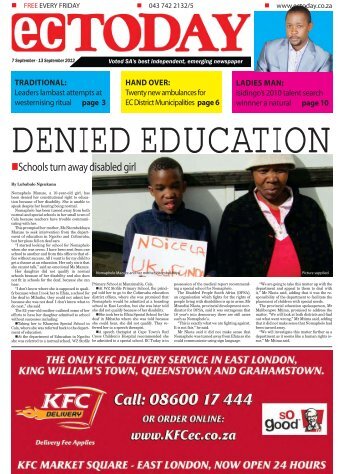 Schools turn away disabled girl - ECTODAY