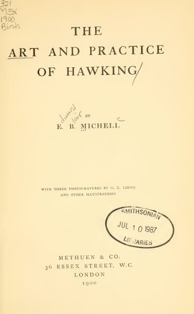 The art and practice of hawking - Modern Prepper