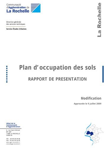 Plan local d'urbanisme - La Rochelle