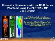 PENTRAN-MP Code System - Computational Medical Physics ...