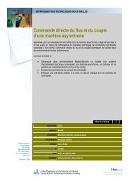 Commande directe du flux et du couple d'une machine ... - EIA-FR