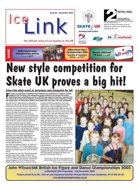 Ice Link issue 62 (Page 3) - National Ice Skating Association