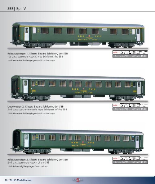 Wechselstrom-Betrieb - Tillig Modellbahnen