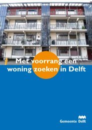 Met voorrang een woning zoeken in Delft - Vidomes