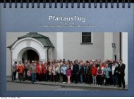 Pfarrausflug nach Au in der Hallertau - Pfarrei Sankt Englmar