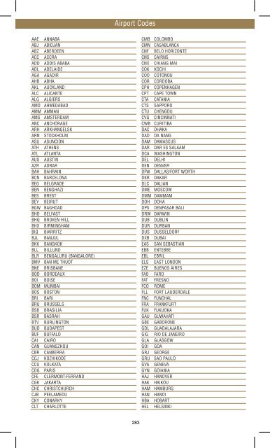 List Of All Iata Airport Codes Catalog Library