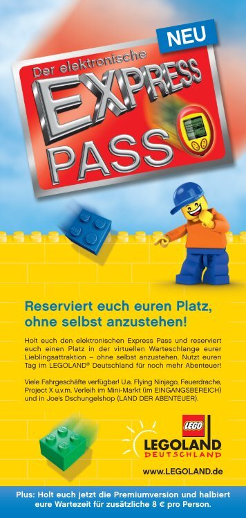 Reserviert euch euren Platz, ohne selbst anzustehen!