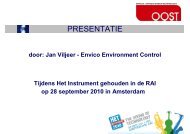download presentatie Jan Viljeer / Envico Environment Control