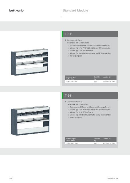 bott vario Module - Schaffner & Reither GmbH