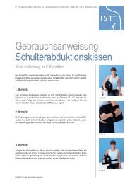 Schulterkissen Anpassen - in der etzelclinic