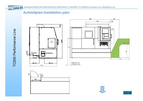 Aufstellplan/Installation plan