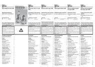 Gas-Magnetventil VAS Betriebsanleitung Solenoid valve ... - Gasotec