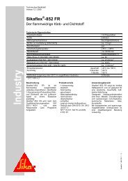 Sikaflex -852 FR - MaxDicht Silikon und Dichtstoffe