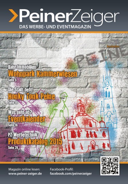 Peiner-Zeiger Stadtmagazin Ausgabe Februar / März 2013