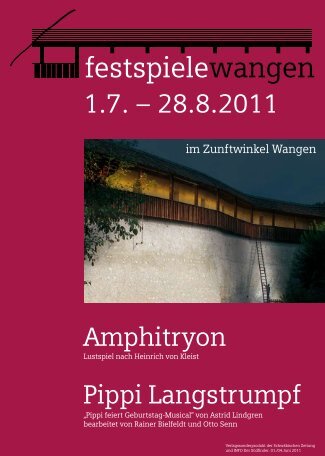 Amphitryon Pippi Langstrumpf - Text und Kult