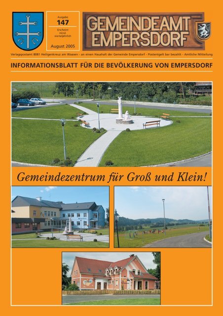 Zeitung VIII.pdf - Gemeinde Empersdorf