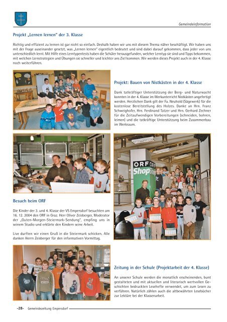 Zeitung VIII.pdf - Gemeinde Empersdorf