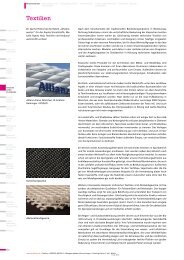 Wissenswertes über Textilien (Auszug aus dem Modulor-Katalog