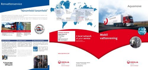 Mobil vattenrening - Veolia Water Solutions & Technologies