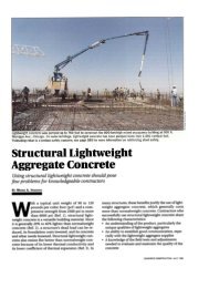 Structural Lightweight Aggregate Concrete - Expanded Shale, Clay ...