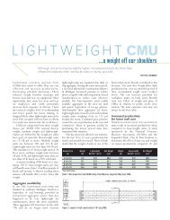 LIGHTWEIGHT CMU - Expanded Shale, Clay and Slate Institute